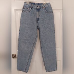 LEVI'S | Men's 560 W30 L30 Vintage 1990s Jeans. Loose Fit/Tapered Leg. Lt. Blue